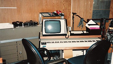 Fairlight and 16-track taperecorder